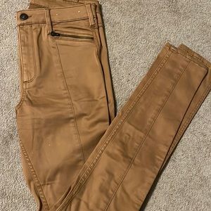 Like NEW A&F tan skinny pants. Size 27